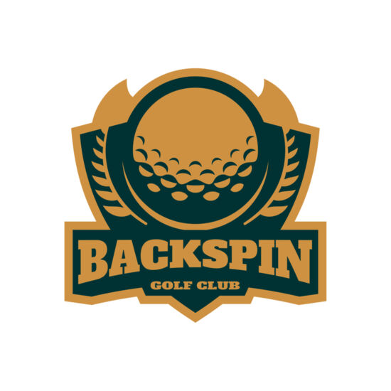 Backspin Golf club logo template Thumbnail