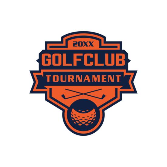 Golf club Tournament logo template 02 Thumbnail