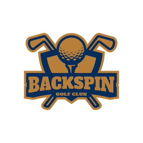 Backspin Golf Club logo template Thumbnail