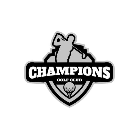 Champions Golf Club logo template Thumbnail