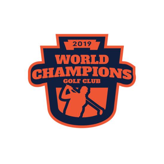 World Champions Golf club logo template Thumbnail