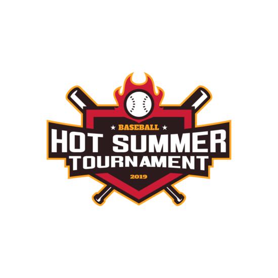 Hot Summer Tournament Baseball logo 01 Thumbnail