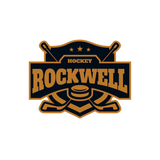 Rockwell Hockey logo template Thumbnail