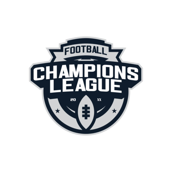Champions League Football logo template Thumbnail