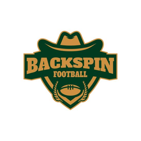 Backspin Football logo template Thumbnail