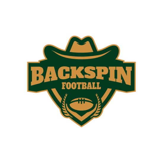 Backspin Football logo template Thumbnail