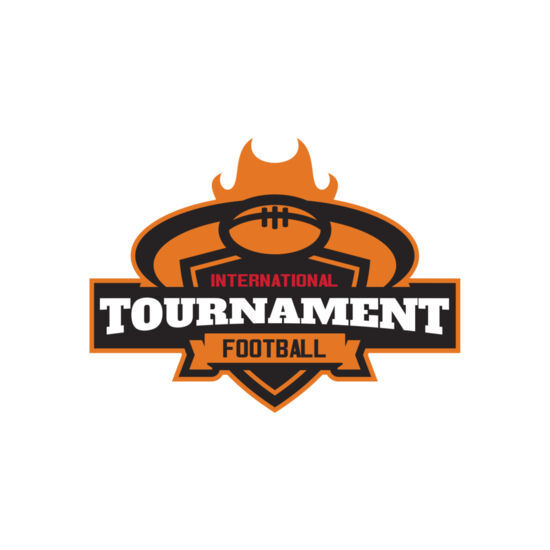 Tournament International Football logo template Thumbnail
