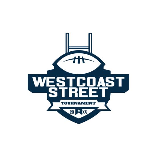 West Coast Street Tournament logo template Thumbnail
