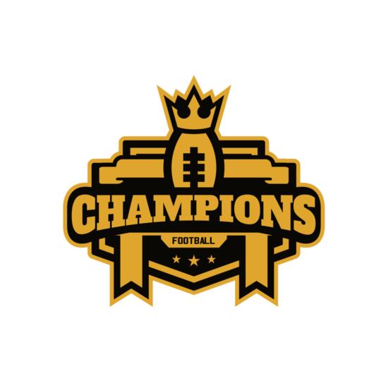 Champions Football Team logo template 02 Thumbnail