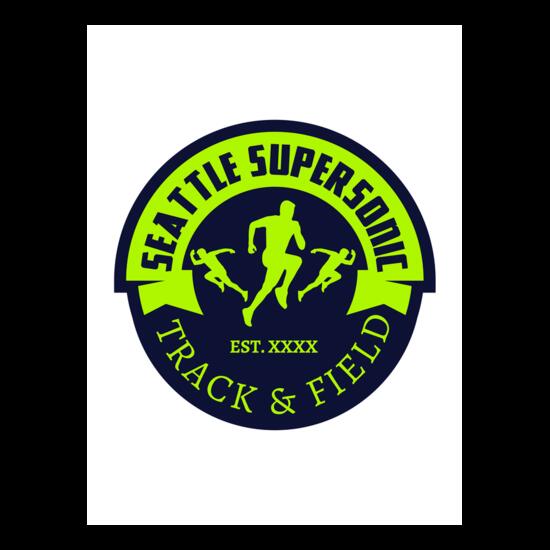 Track & Field Team Logo 10 Thumbnail