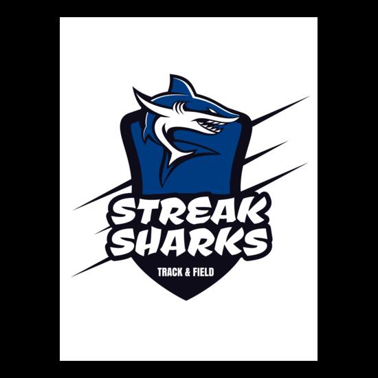 Sharks Track & Field Team Logo 01 Thumbnail