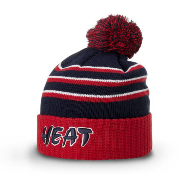 Beanie with embroidered logo