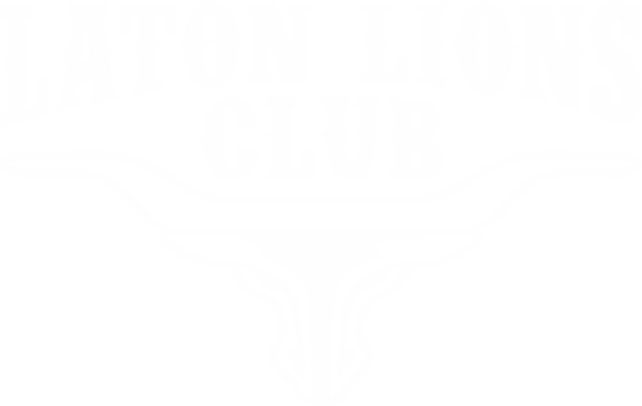 Laton Lions Club Logo