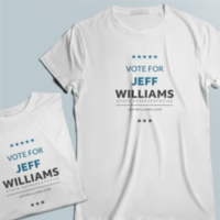 Campaign and election t-shirt printing