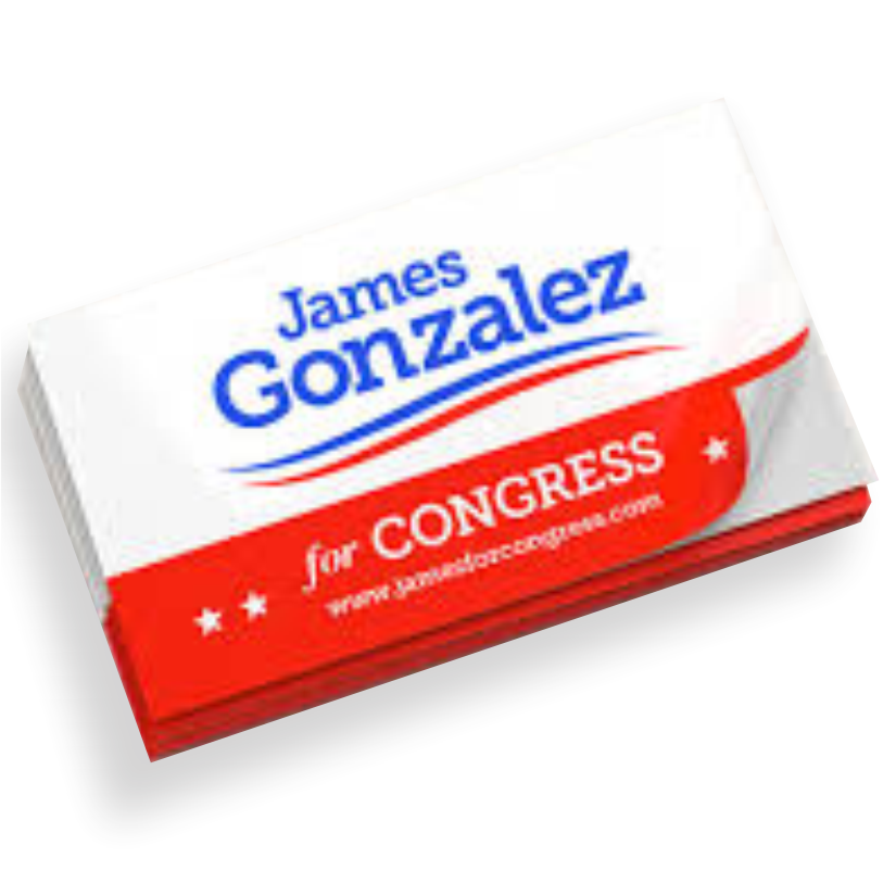 Campaign and election printed bulk stickers