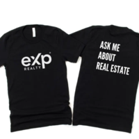 Custom screen printed t-shirts for real estate agents in Corcoran CA