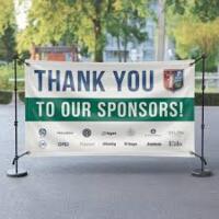 Custom printed sponsor signs for golf tournaments in Hanford and Lemoore