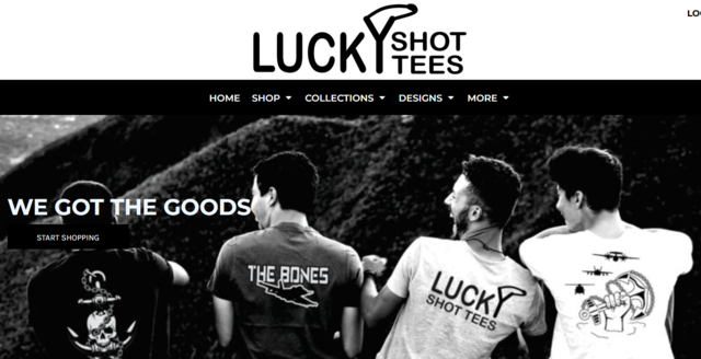 Lucky Shot Tees Navy and Military Squadron Designs by Plain Insane Graphix