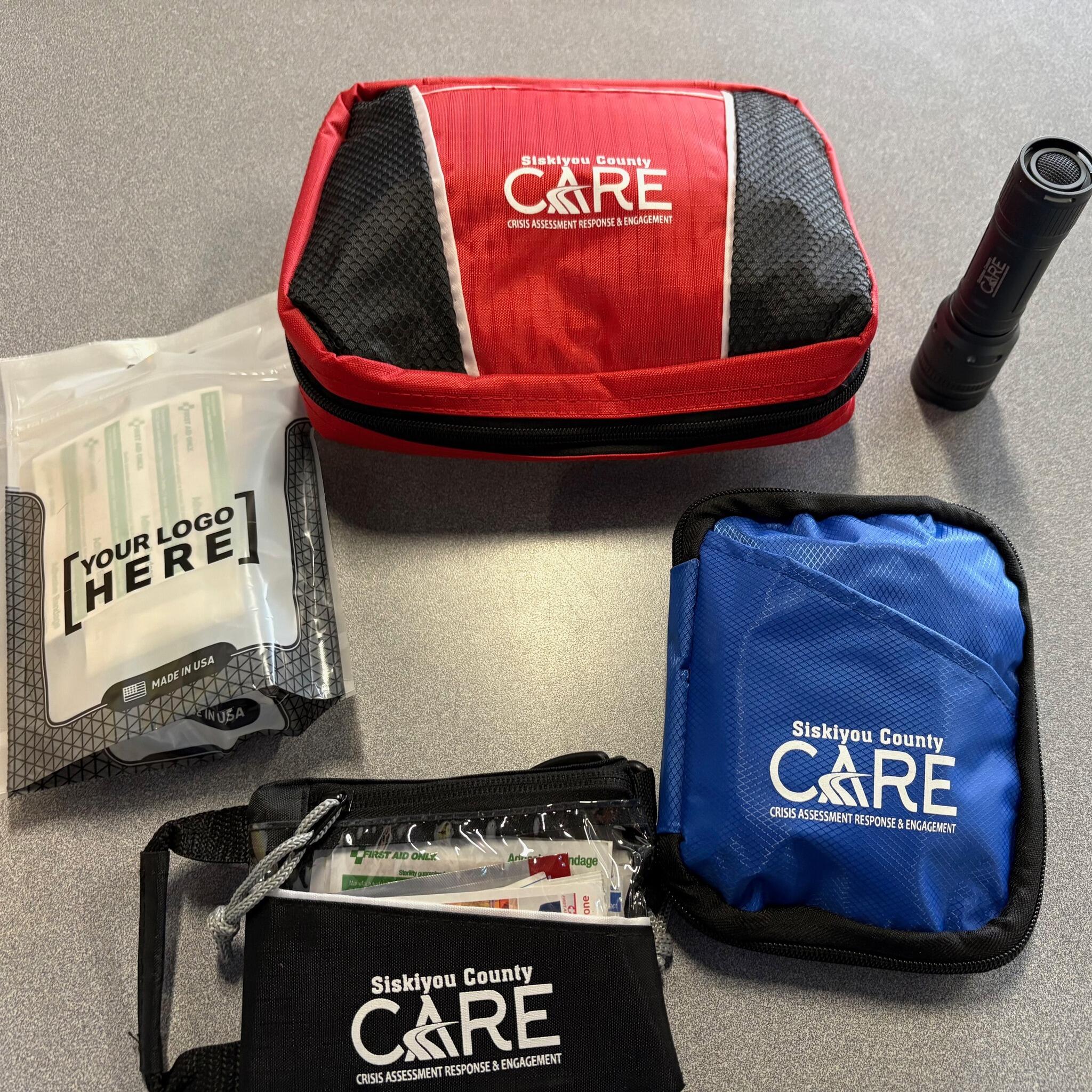 Custom printed promotional first aid bags