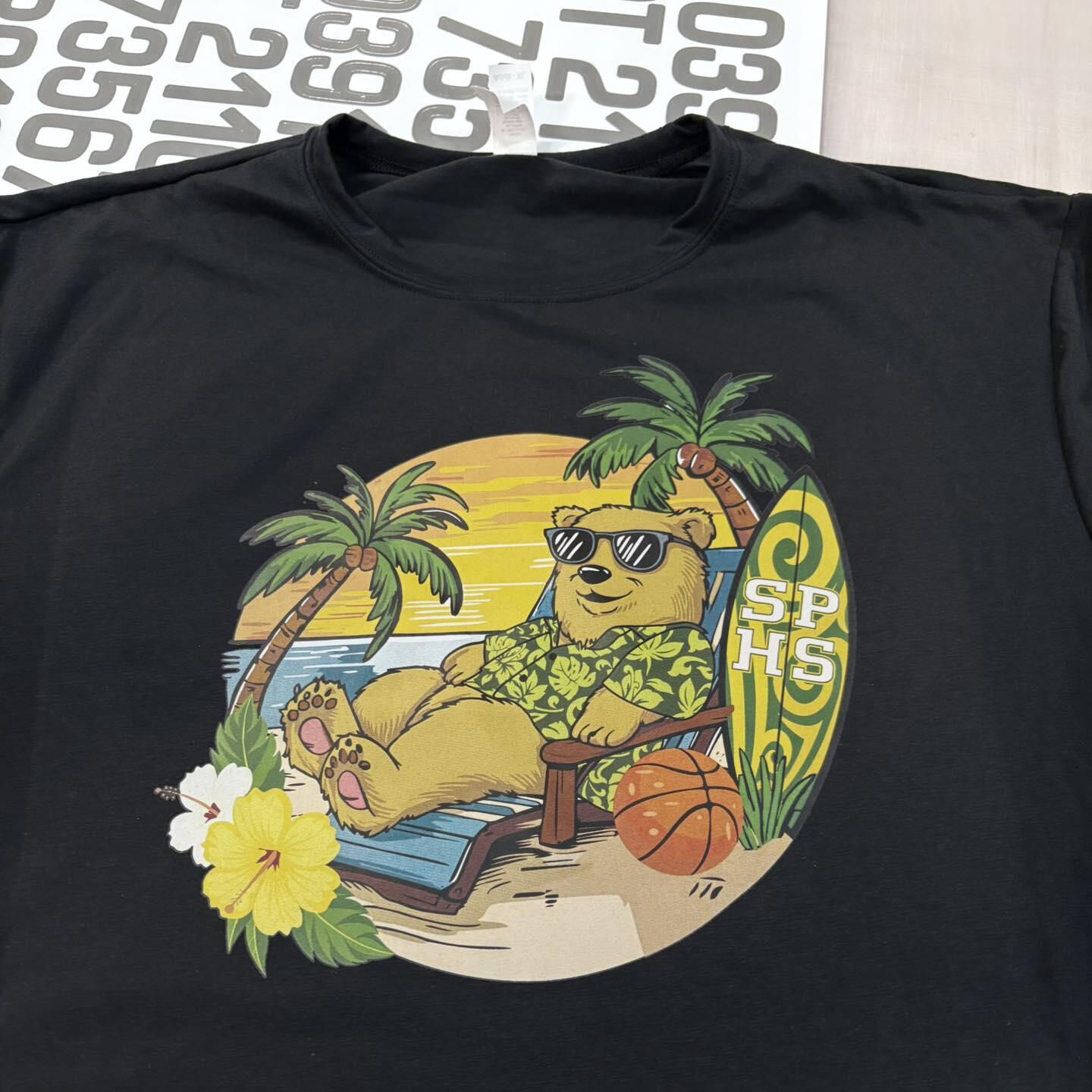 Custom full color t-shirt printing in Hanford CA
