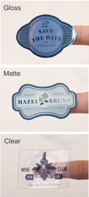 Types of vinyl decals