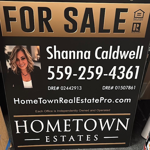 Hometown Estates Real Estate Signs