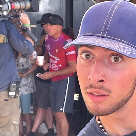 Terry is the ruler of the heat press