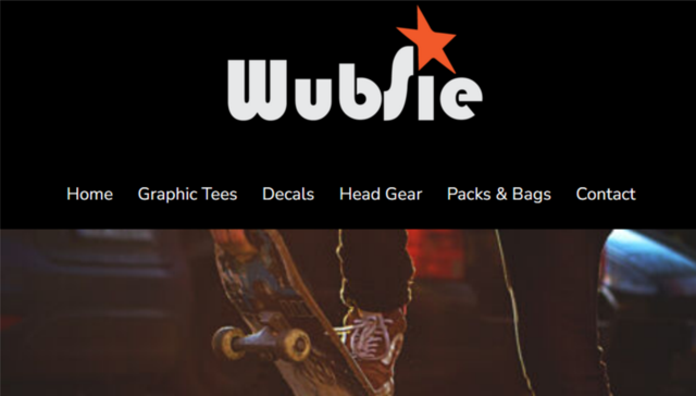 Wubsie skate apparel printed on-demand by Plain Insane Graphix
