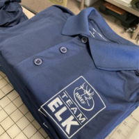 Custom embroidered polos and hats from Plain Insane Graphix