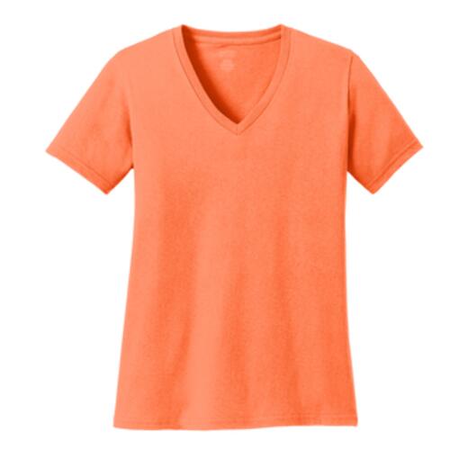 Ladies Core Cotton V Neck Tee Thumbnail