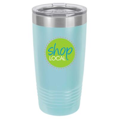 20 oz. Ringneck Vacuum Insulated Tumbler w/Clear Lid Thumbnail