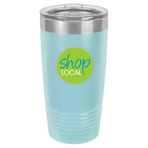 20 oz. Ringneck Vacuum Insulated Tumbler w/Clear Lid Thumbnail