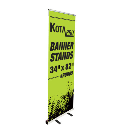 Roll UP Banner & Stand 34" X 80"  Thumbnail