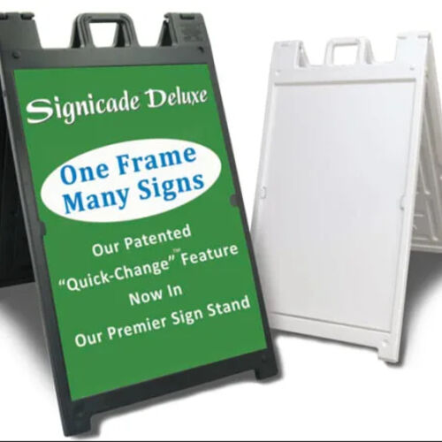 Plasticade Signicade® Deluxe A Frame Sign Bundle Thumbnail