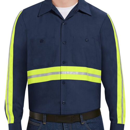 Industrial EV Long Sleeve Work Shirt Tall Thumbnail