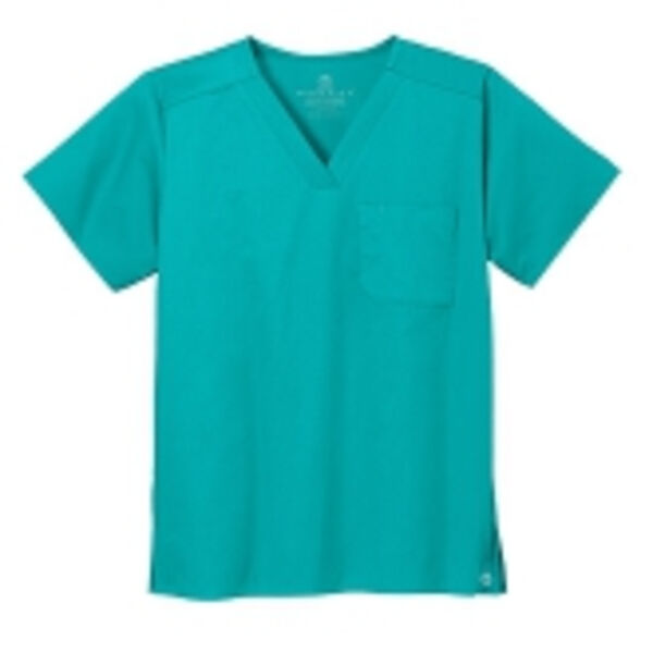 Unisex Pocket V Neck Top Thumbnail