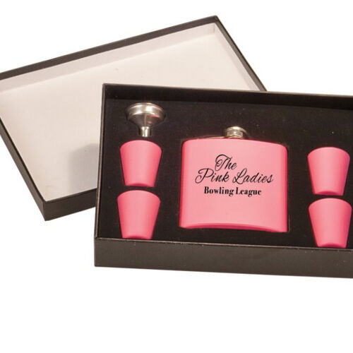 Stainless Steel Flask Set in Gift Box Thumbnail