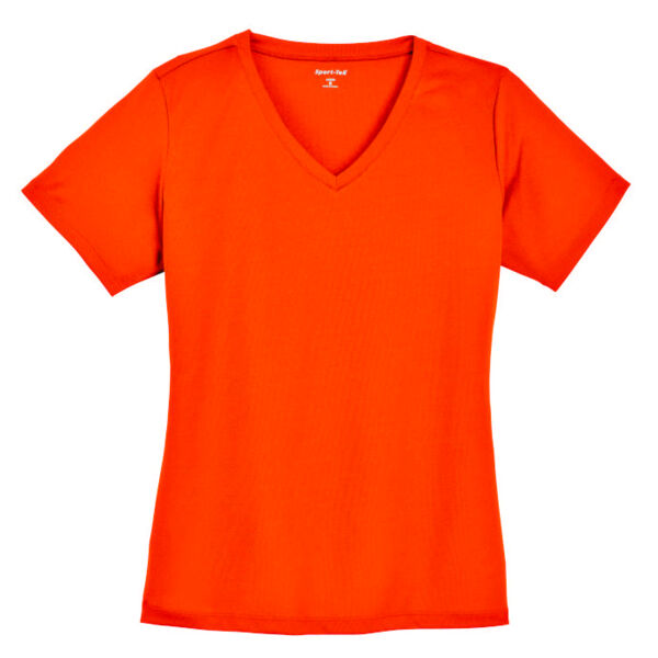 Ladies PosiCharge ® RacerMesh ® V Neck Tee Thumbnail