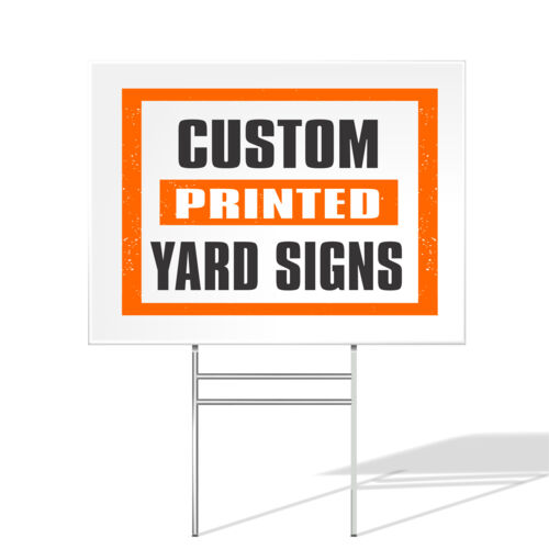 Printed Yard Sign Thumbnail