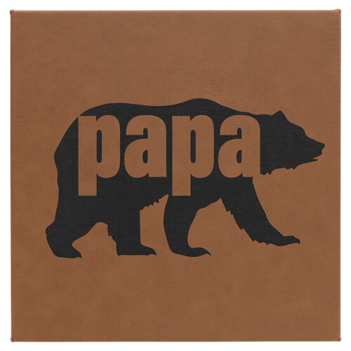 14x14 Leatherette Wall Decor Thumbnail