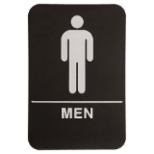 ADA 6" x 9" Men Accessible Restroom Sign  Thumbnail