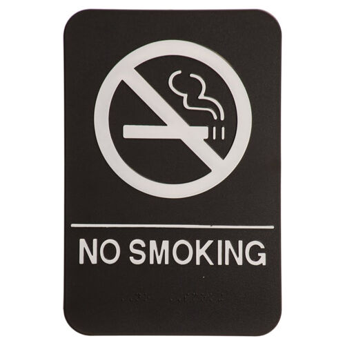 ADA 6" x 9" No Smoking Sign  Thumbnail