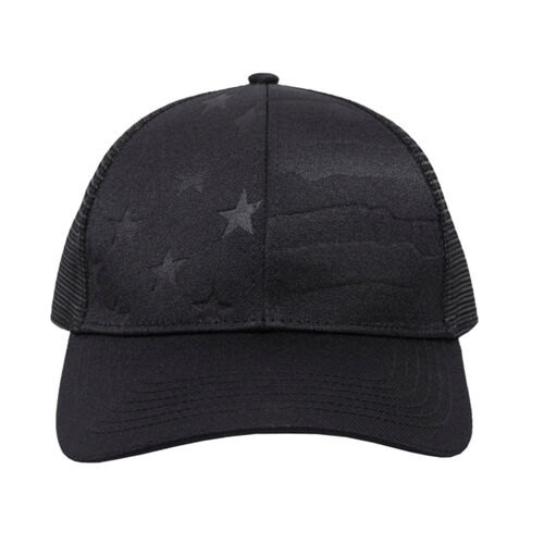 Debossed American Flag Mesh Back Thumbnail