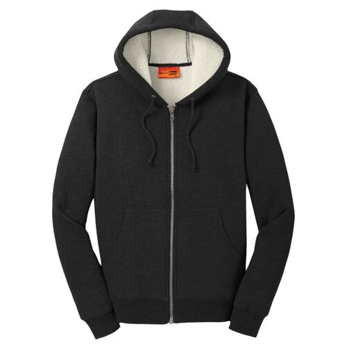 Heavyweight Sherpa Lined Hooded Fleece Jacket Thumbnail