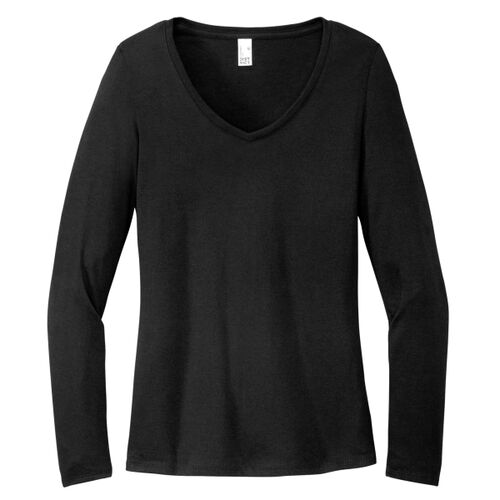 Women's Perfect Tri ® Long Sleeve V Neck Tee Thumbnail