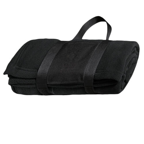 Fleece Blanket with Carrying Strap Thumbnail