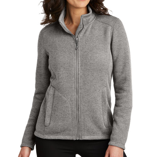 Ladies Arc Sweater Fleece Jacket Thumbnail