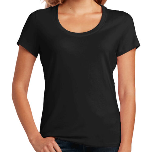Printed Women's Flex Scoop Neck Tee Thumbnail