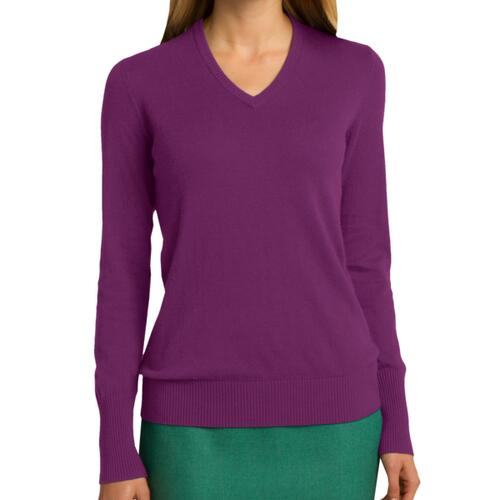 Ladies V Neck Sweater Thumbnail