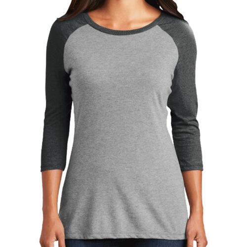 Women's Perfect Tri 3/4 Sleeve Raglan Thumbnail